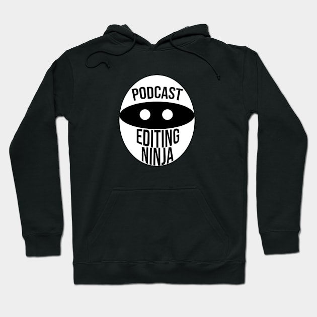 Podcast Editing Ninja Hoodie by Podcast Editors Club